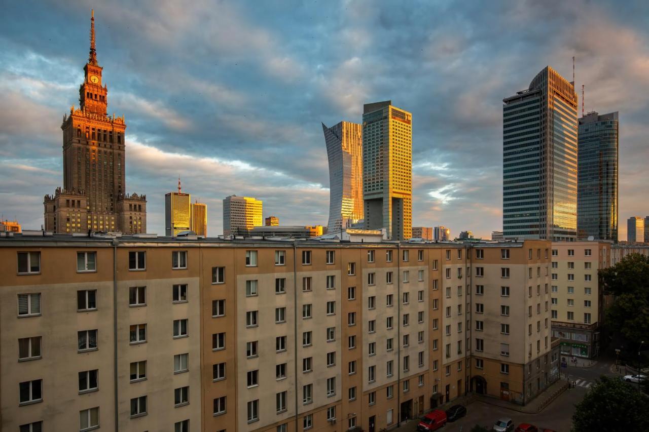 Studio Warsaw Downtown By Noclegi Renters Exteriör bild