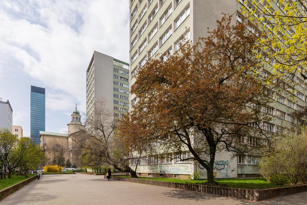 Studio Warsaw Downtown By Noclegi Renters Exteriör bild