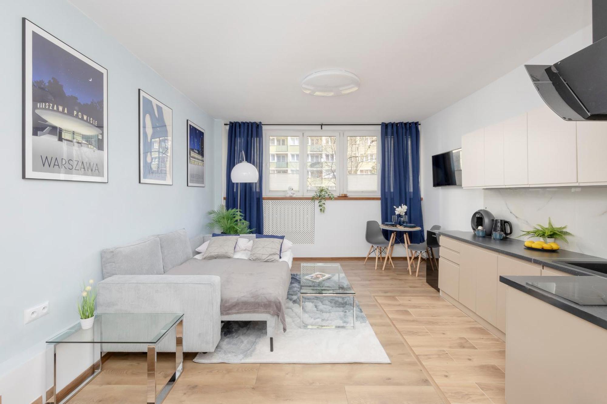 Studio Warsaw Downtown By Noclegi Renters Exteriör bild